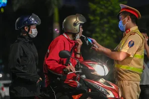 Một tháng phát hiện gần 30.000 tài xế vi phạm nồng độ cồn