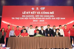 Công bố nhà tài trợ cho Đội tuyển bóng đá quốc gia Việt Nam trong 3 năm