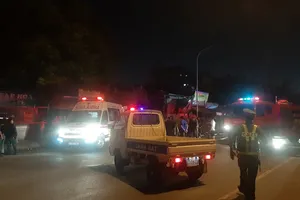 Hiện trường vụ cháy