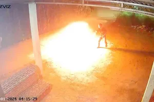 Hai nhóm thanh niên dùng bom xăng để giải quyết mâu thuẫn