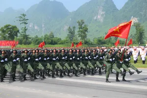 Bộ Quốc phòng, Bộ Công an tổng hợp luyện các khối diễu binh, diễu hành lần thứ nhất