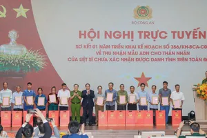 Hoàn thành phân tích hơn 11.100 mẫu ADN thân nhân liệt sĩ