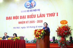 Bà Phạm Thị Thanh Trà được chỉ định giữ chức Bí thư Đảng ủy Bộ Nội vụ, nhiệm kỳ 2025-2030