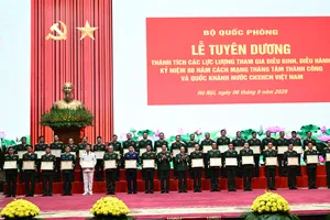 Tuyên dương các lực lượng quân đội tham gia nhiệm vụ A80