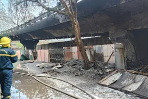 Cơ quan công an thông tin nguyên nhân vụ cháy tại chân cầu Vĩnh Tuy