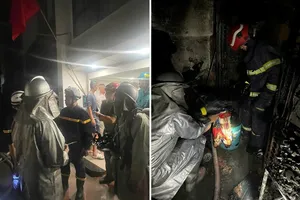 Kịp thời hướng dẫn người dân thoát nạn trong vụ cháy ở Hà Nội