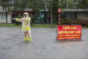 Công an Hà Nội khuyến cáo không di chuyển vào những điểm ngập úng