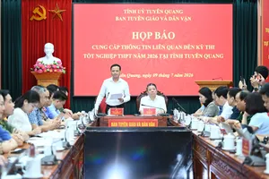 Khởi tố 4 bị can liên quan vụ điểm Toán cao bất thường ở Tuyên Quang