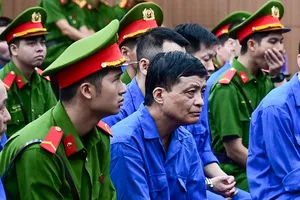 Bị cáo Ngô Văn Vinh, cựu Viện trưởng Viện Pháp y tâm thần Trung ương. Ảnh: GIA KHÁNH