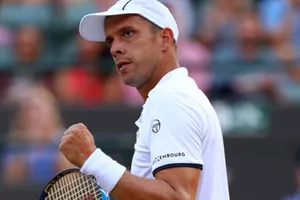 Gilles Muller đã chơi rất hay khi loại Rafael Nadal