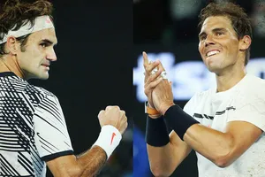 Federer và Nadal.