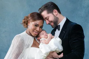 Gia đình Serena trong lễ cưới hôm 16-11