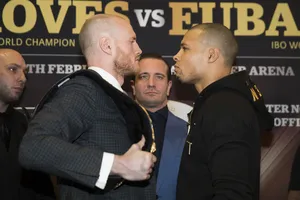 George Groves (trái) và Chris Eubank Jr