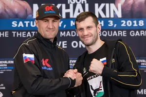 Kovalev (trái) và Mikhalkin là 2 huynh đệ ngoài đời