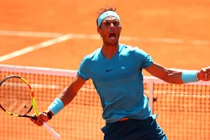 Niềm vui chiến thắng hoang dại của Rafael Nadal