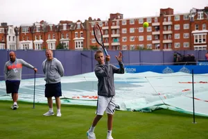 Romeo được mẹ tạo mọi điều kiện để trở thành ngôi sao quần vợt trong tương lai