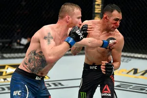 Đấu quyền là ngón đòn tủ của Gaethje