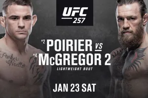 Hình ảnh quảng bá trận Poirier vs McGregor II