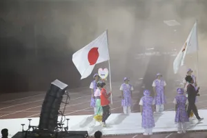 Lễ bế mạc ASIAD 20. Ảnh: TÂM NINH