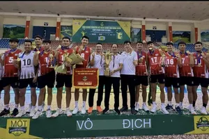 Nhà vô địch giai đoạn 1 Biên Phòng MB. Ảnh: CTP
