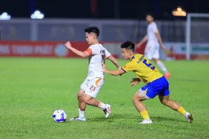 HAGL tiếp tục để thua tân binh Bắc Ninh. Ảnh: VPF
