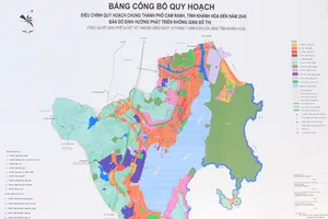 Công bố Đồ án điều chỉnh quy hoạch chung TP Cam Ranh đến năm 2045
