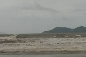 Khu vực tàu VTP 26 bị chìm