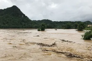 2 cán bộ biên phòng bị lũ cuốn trôi khi giúp dân chạy lũ