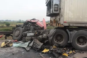 Tai nạn liên hoàn trên Quốc lộ 1A