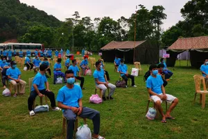 Từ ngày 1-8, tỉnh Thanh Hóa tạm dừng tiếp nhận người dân về từ vùng đang giãn cách xã hội