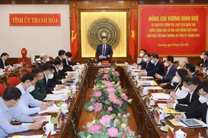 Đặt người dân, doanh nghiệp vào trung tâm thực hiện các chính sách đặc thù phát triển tỉnh Thanh Hóa