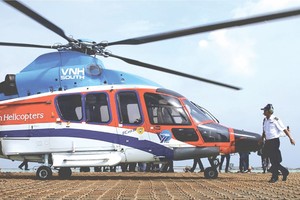 時代廣場大樓上的直升機坪。（圖片來源：互聯網）