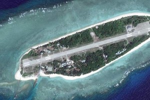 長沙群島的巴平島。（圖片來源：互聯網）