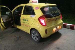 司機杜煌俊駕駛的計程車。（圖片來源：互聯網）