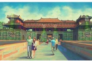 越南嘉士伯(Carlsberg)啤酒公司的違規廣告圖。（圖片來源：互聯網）