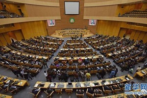 第29屆非洲聯盟峰會執行委員會會議（圖片來源：新華網）