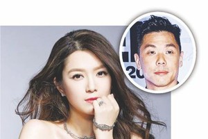 苟芸慧高呼遇到可依靠的人。（圖片來源：互聯網）