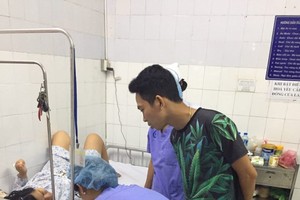 在醫院的N.T.Y.V產婦（圖片來源：互聯網）