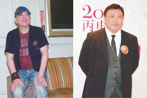 黃秋生（左）與王晶。（圖片來源：互聯網）