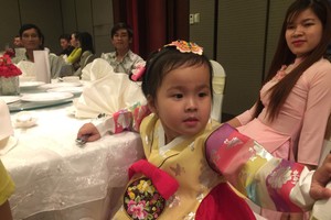 在韓國越南新娘新郎人數遞增