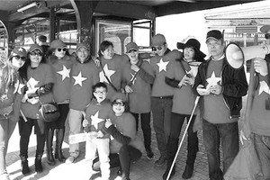 海外越南人為U23球隊打氣。