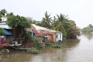 第二郡榕翁素涌潛伏坍塌隱患的房子。