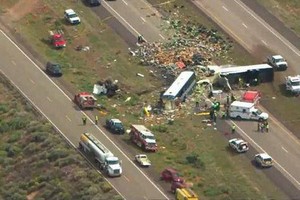 美新墨西哥州發生嚴重車禍 ７死數十人傷