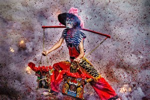 畢偉松《八家將》作品獲沙龍金牌獎。