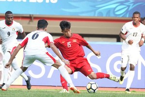 越南-約旦比賽一瞥。