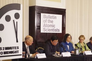 “末日時鐘”依舊僅剩２分鐘　核威脅持續