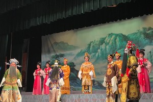 中國汕頭市廣東潮劇院二團演出的一幕。