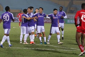 河內隊10比0大勝對手。