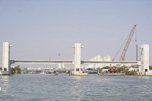 本市施工中的治水項目。