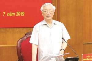 黨中央總書記、國家主席、中央肅貪指委會主任阮富仲